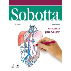 Livro - Sobotta Anatomia Para Colorir