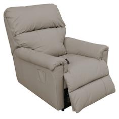 Poltrona Reclinável Elétrica com Controle Couro