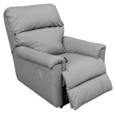 Poltrona Reclinável Elétrica com Controle Couro