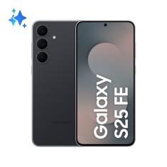 Celular Samsung Galaxy S25 FE 5G, 256GB, 8GB RAM, Câmera Tripla de 50+12+8, Tela Grande de 6.7"