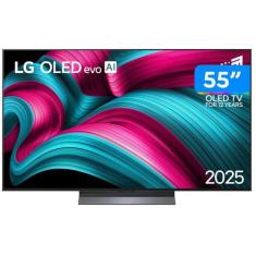 Smart TV LG OLED Evo AI C5 55 Polegadas (OLED55C5PSA): Brilho Incompar