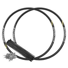 PAR DE ARO 29 VZAN EXTREME PRETO 36 FUROS E RAIO ZINCADO