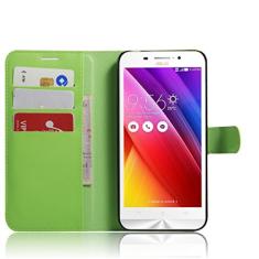 Capa ASUS ZenFone MAX/Zc550 KL, capa carteira flip de couro PU premium com compartimento para cartão, suporte e fecho magnético [capa interior à prova de choque de TPU] Compatível com ASUS ZenFone