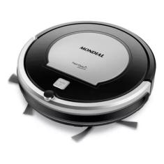 Robô Aspirador De Pó Mondial Inteligente Bivolt Doméstico Cor Preto Fast Clean