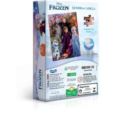 Quebra-Cabeça Toyster Frozen Cartonado 200 Peças