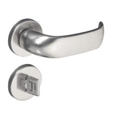 Fechadura Contemporânea Cromo Acetinado Banheiro - Pado