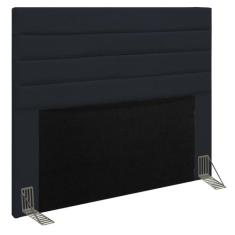 Cabeceira Para Cama Box Casal Queen 160cm Rubi D10 Corano Preto - Mpoz
