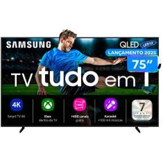 Smart TV 75" Samsung Ultra 4K QLED QN75Q7FAAGXZD Tizen Q4 AI 3 HDMI, 7