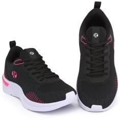 Tênis Esportivo Feminino Amortecedor Gel Caminhada Academia - It Shoes