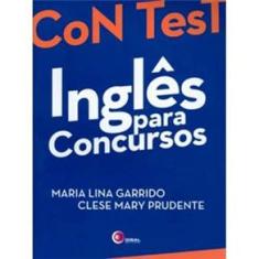 Livro - Con Test: Inglês para Concursos