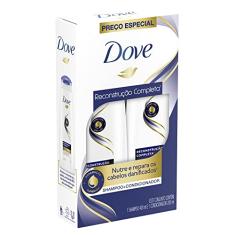 Dove Kit Shampoo 400Ml + Condicionador 200Ml Reconstrução Completa