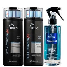Kit Truss Frizz Zero Ultra Hydration Plus (3 Produtos)