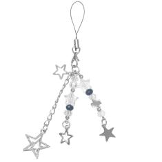 cioatu 1-4 peças encantadores de telefone estéticos Y2K pulseira rosa morango borboleta estrela telefoneCharm Y2K acessórios para bolsa, chaveiro, airpods, câmera, pingentes, decoração, One Size