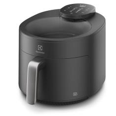 Fritadeira Elétrica sem oleo com visor 360 Air fryer 5.1L digital potência 1500W Electrolux EAF170 Cinza 220v