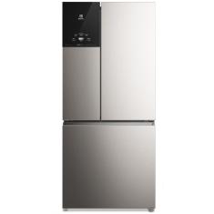 Imagem de Geladeira Electrolux Frost Free 590L Efficient com AutoSense 3 Portas Cor Inox Look (IM8S) 127V