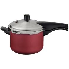 Panela De Pressão Effect 20Cm 4,5L Vermelho Tramontina, 4,5L, Vermelho