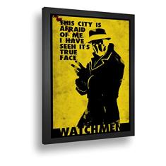 Quadro Decorativo Poster Whatchmen Rorschach Dc