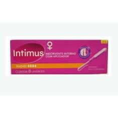 Intimus Absorvente Interno Super - 1 pacote 8 Unidades