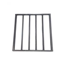 Grade De Proteção Em Alumínio Esquadrias Brasil 50x50 Preto [f123]