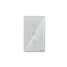 Steck, Interruptor Inteligente 4x2”, Ventilador Touch Wi-Fi Steck Ambiente Conectado, Bivolt, Branco