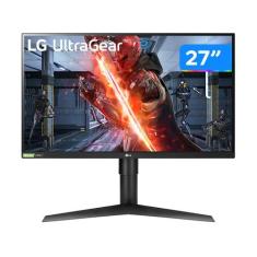 Monitor Gamer LG UltraGear 27" IPS Full HD 1ms 240Hz Compatível com G-