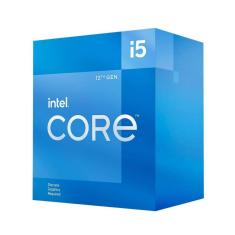 Intel® Core i5 12400F - LGA 1700 - 2.5GHz (Turbo 4.4GHz) - Cache 18MB - 12ª Geração - BX8071512400F