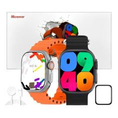 Relógio Smartwatch W69 Ultra Series 9 Android Ios Amoled Nfc - Microwe