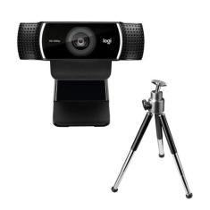Webcam Full HD Logitech C922 Pro Stream com Microfone Embutido, 1080p 