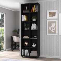 Estante Para Livros Com 12 Nichos Foscarini Preto