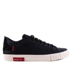 Tênis Masculino Coca-Cola Casual Cc2407 Preto-Masculino