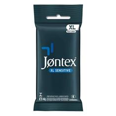 Preservativo Camisinha Jontex Sensitive XL - 6 Unidades