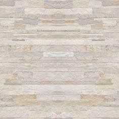 Papel de Parede Adesivo Lavável Pedra São Tomé Filete 9m