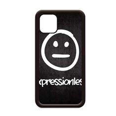 Capa branca sem expressões fofa para iPhone 12 Pro Max para Apple Mini Mobile Case