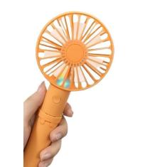 Mini Ventilador De Mesa Dobrável Triângulo USB Recarregável Silencioso