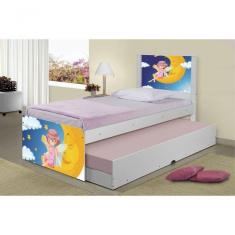 Bicama Juvenil Adesivada Fadinha Encantada