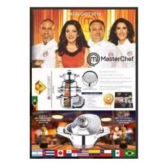 Jogo de panelas 25 peças aço inox frankfurt