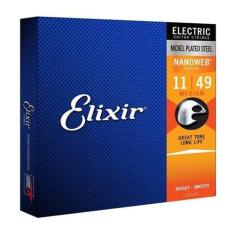 Encordoamento para guitarra elixir 011 medium 2102 (3217)