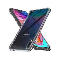 Capa Anti Impacto Transparente Para Galaxy A70 - Yellow Cell