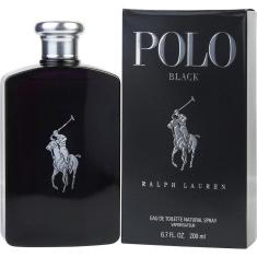 Perfume Masculino Polo Black Ralph Lauren Eau De Toilette Spray 200 Ml