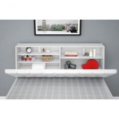 Cabeceira Box Casal Isis Branco Com Capitonê Branco