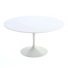 Mesa de Jantar Tulipa Saarinen Redonda 90 cm + Vidro - Personal Moveis
