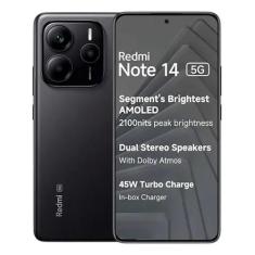 Xiaomi Redmi Note 14 5G 128/8GB - Preto + FONE SEM FIO