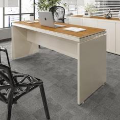 Mesa de Escritório 160cm com Tampo Duplo Athenas Via Nossa - ViaNossa,
