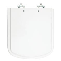 Assento Sanitário Bali Branco Tampa para Vaso Incepa de Madeira Laqueada