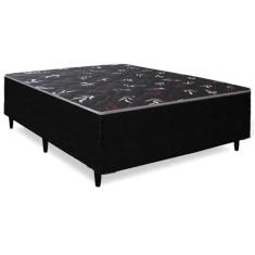 Cama Box Conjugada 10cm De Espuma D33 Casal 55x138x188 - Sonho Camas e