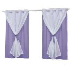 Cortina com Voal Quarto Infantil 2,20x1,30m em Oferta Teen - EMPÓRIO D