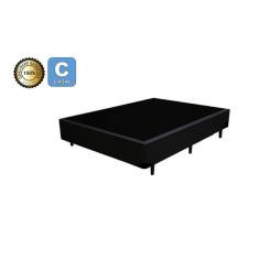 Cama Box Casal 138 Bello Box - Tecido Sintético Preto