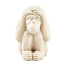 Escultura Macaco Decorativo – Cego