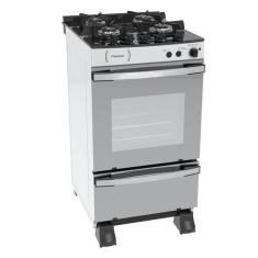 Fogao a Gas 4 Bocas Venax Palladio Vitreo Branco 220V