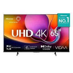 Smart TV Hisense DLED 4K 65&quot; Polegadas com Processador AI, Dolby Vision, Dolby Gaming e Wi-Fi - 65A6NV